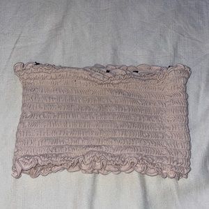 Xs scrunched crop top